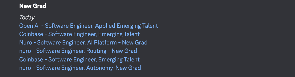 New Grad